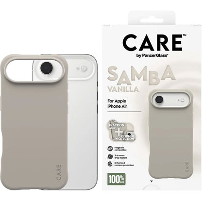CARE by PanzerGlass Fashionable Case Samba Vanilla MagSafe iPhone Air