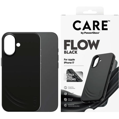 CARE by PanzerGlass Feature FLOW MagSafe Case iPhone 17 Black