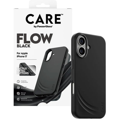 CARE by PanzerGlass Feature FLOW MagSafe Case iPhone 17 Black