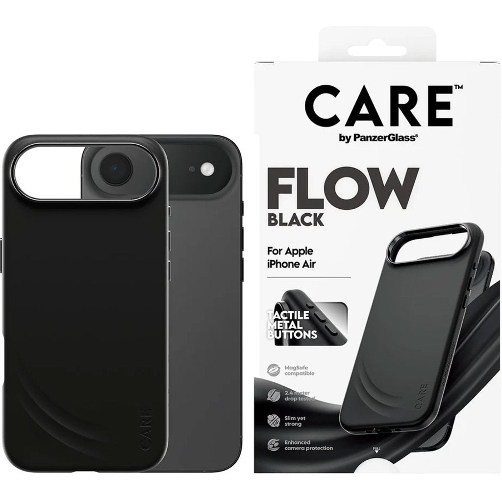 CARE by PanzerGlass Feature FLOW MagSafe Case iPhone Air Black