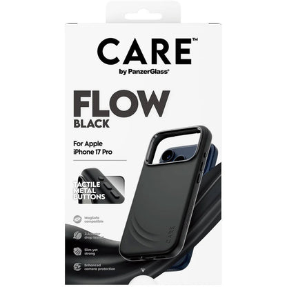 CARE by PanzerGlass Feature FLOW MagSafe Case iPhone 17 Pro Black