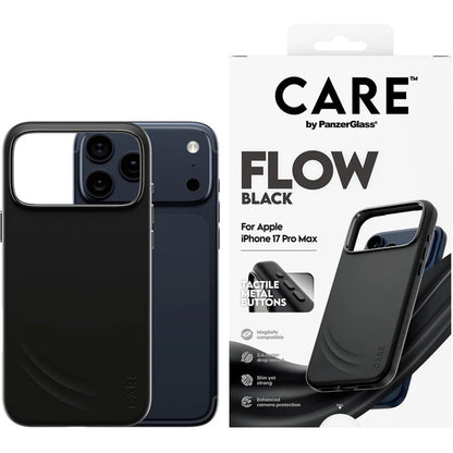 CARE by PanzerGlass Feature FLOW MagSafe Case iPhone 17 Pro Max Black