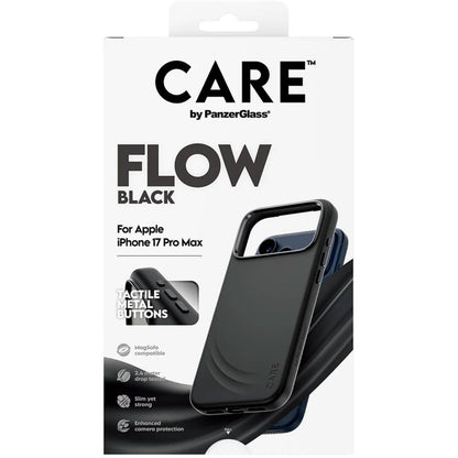 CARE by PanzerGlass Feature FLOW MagSafe Case iPhone 17 Pro Max Black