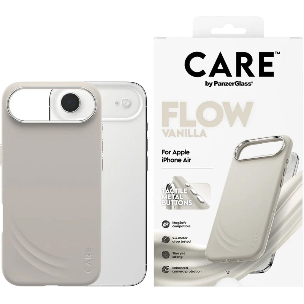 CARE by PanzerGlass Feature FLOW MagSafe Case iPhone Air Vanilla