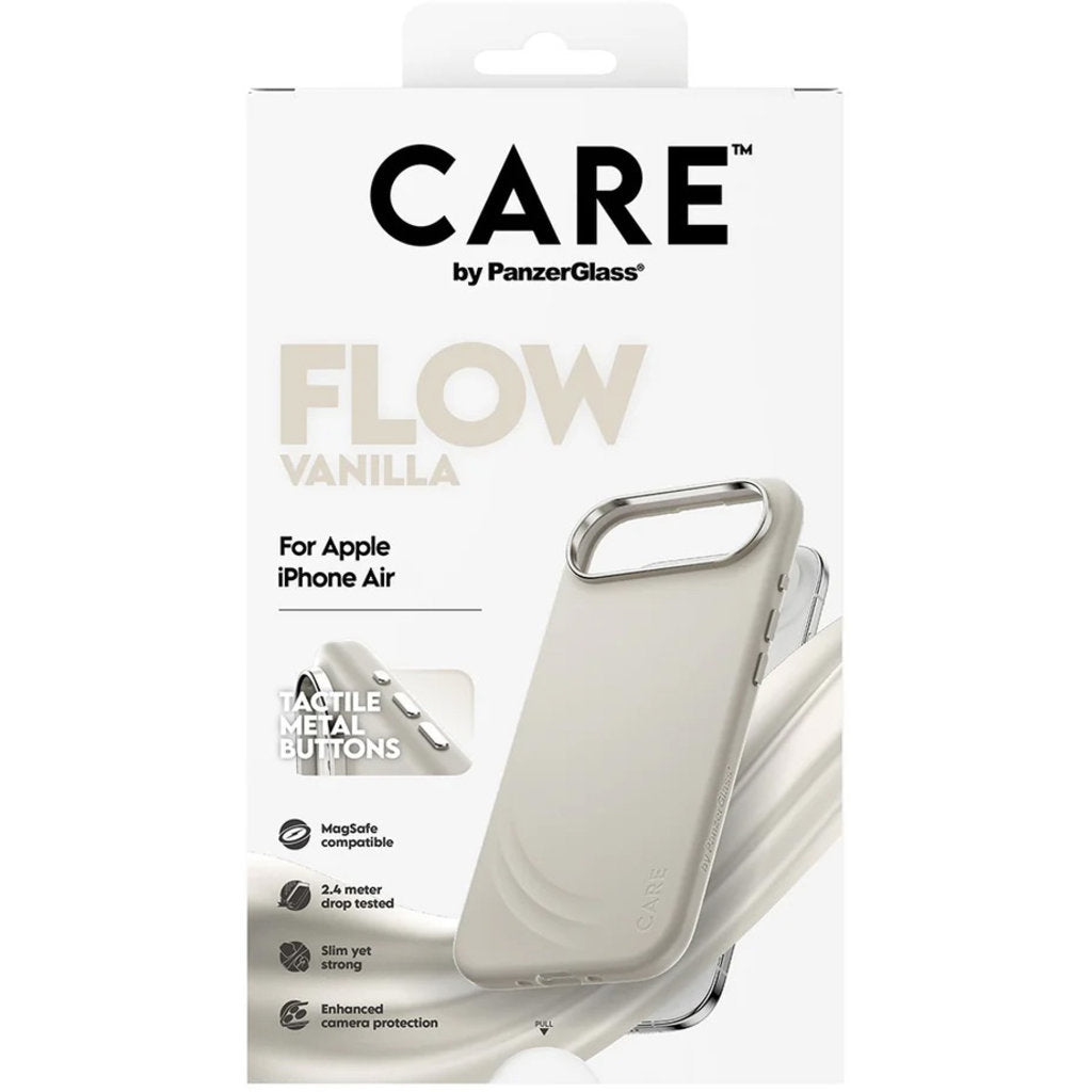 CARE by PanzerGlass Feature FLOW MagSafe Case iPhone Air Vanilla