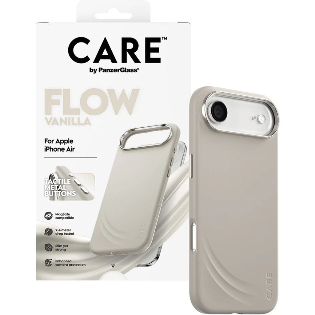 CARE by PanzerGlass Feature FLOW MagSafe Case iPhone Air Vanilla