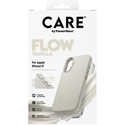 CARE by PanzerGlass Feature FLOW MagSafe Case iPhone 17 Vanilla