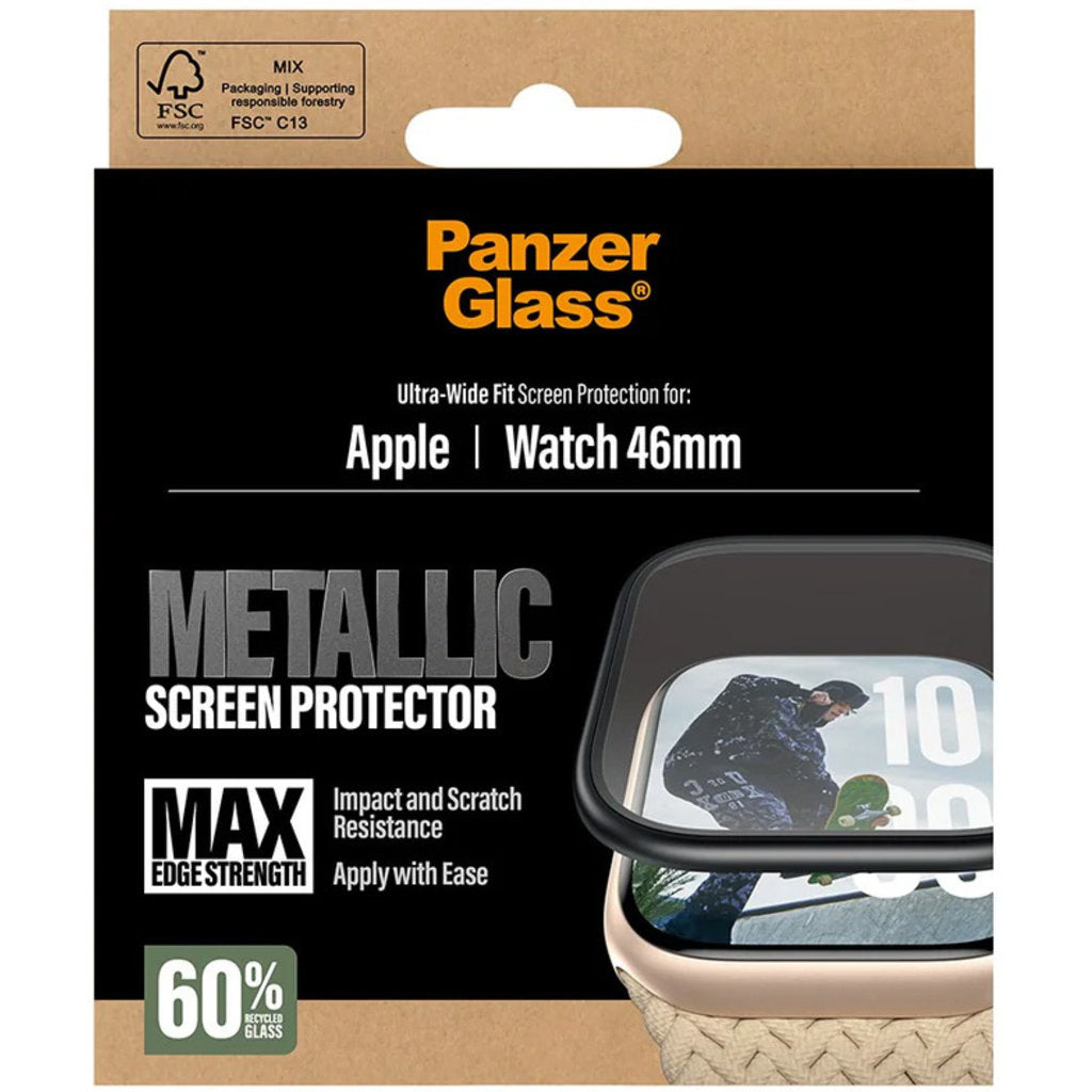 PanzerGlass Apple Watch Series 11/10 46mm - Metallic
