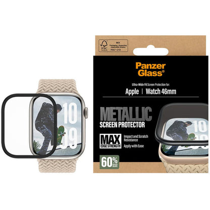 PanzerGlass Apple Watch Series 11/10 46mm - Metallic