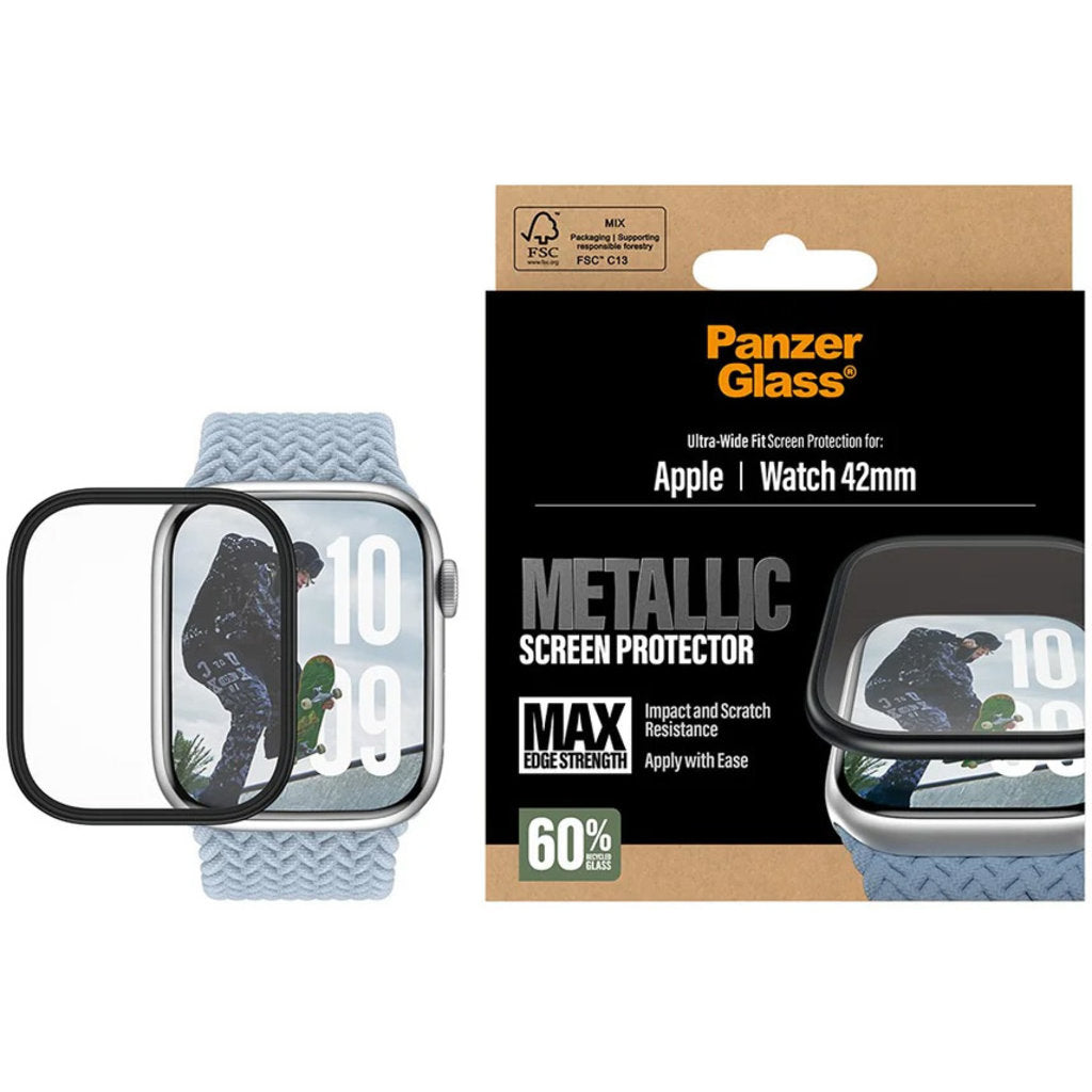 PanzerGlass Apple Watch Series 11/10 42mm - Metallic