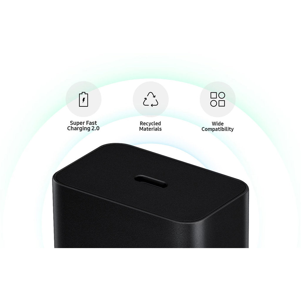Samsung 45W Energy Efficiency (GaN) USB-C Travel Adapter Black w/o cable