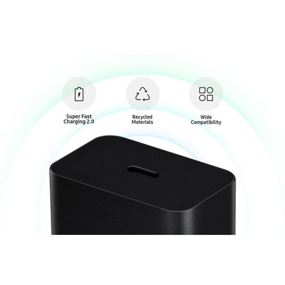 Samsung 45W Energy Efficiency (GaN) USB-C Travel Adapter Black w/o cable