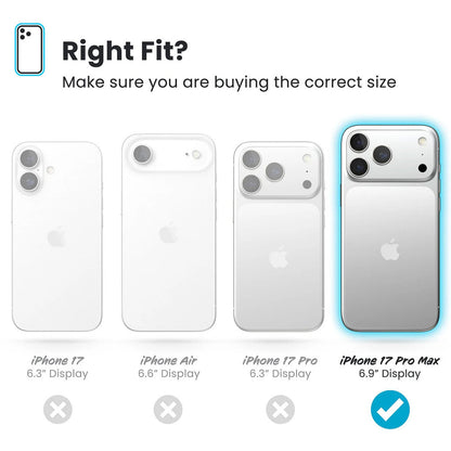 Speck Presidio2 Grip + ClickLock Apple iPhone 17 Pro Max Blue - with Microban