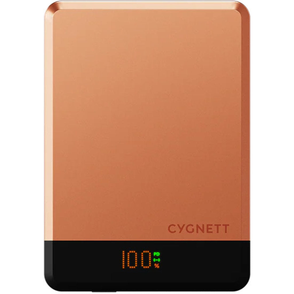 Cygnett MagSlim 5.000mAh Powerbank Copper