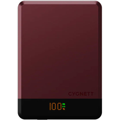 Cygnett MagSlim 5.000mAh Powerbank Cherry