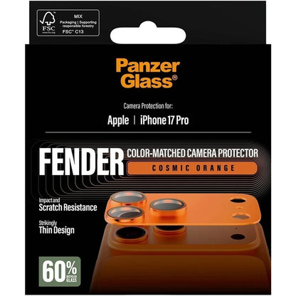 PanzerGlass FENDER Camera Protector Cosmic Orange iPhone 17 Pro
