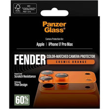 PanzerGlass FENDER Camera Protector Cosmic Orange iPhone 17 Pro Max