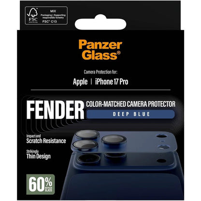 PanzerGlass FENDER Camera Protector Deep Blue iPhone 17 Pro