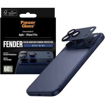 PanzerGlass FENDER Camera Protector Deep Blue iPhone 17 Pro