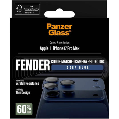 PanzerGlass FENDER Camera Protector Deep Blue iPhone 17 Pro Max