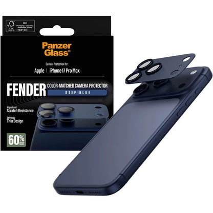 PanzerGlass FENDER Camera Protector Deep Blue iPhone 17 Pro Max