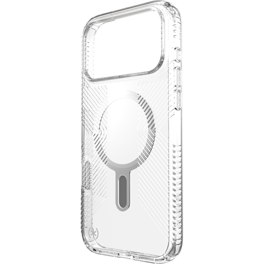 Speck Presidio Perfect Clear Grip + ClickLock Apple iPhone 18 Pro Max/17 Pro Max Clear - with Microban – foto 2