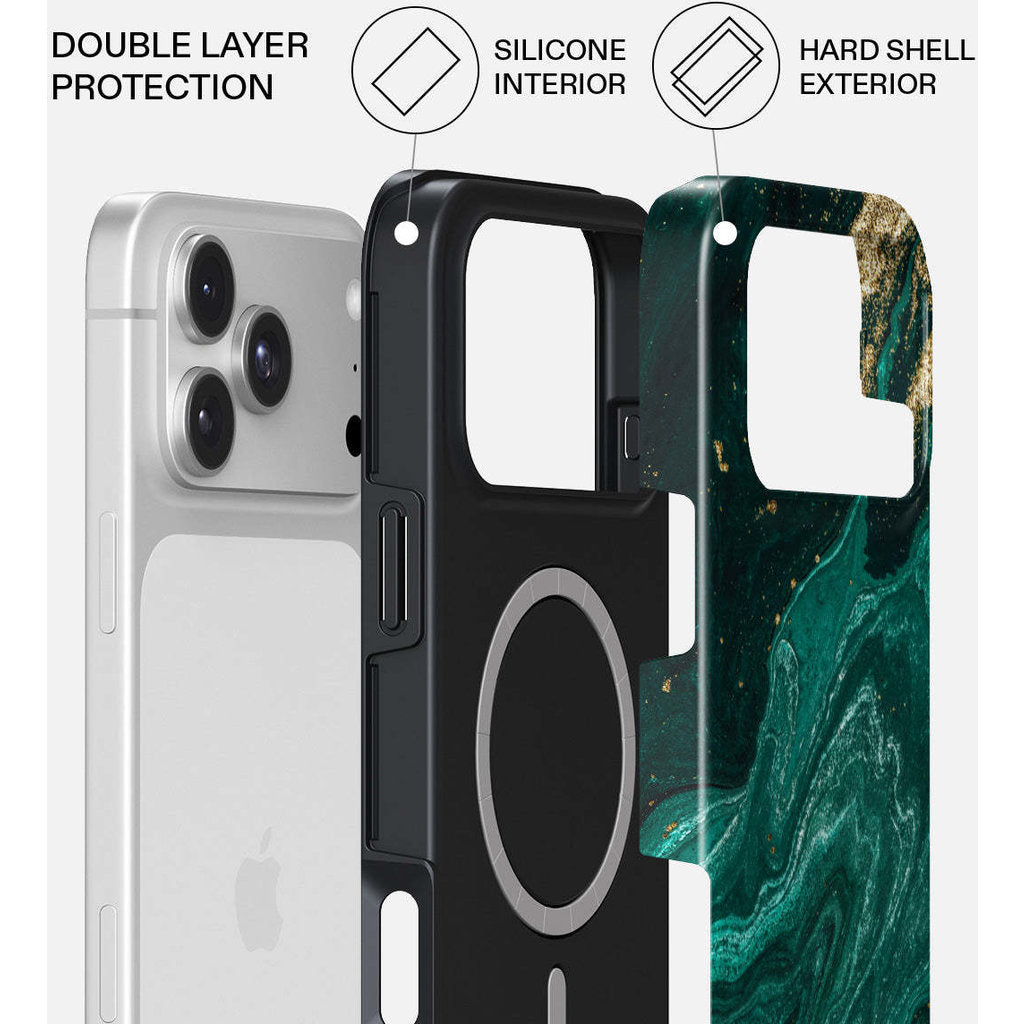 Burga Tough MagSafe Case Apple iPhone 18 Pro Max - Emerald Pool – foto 2