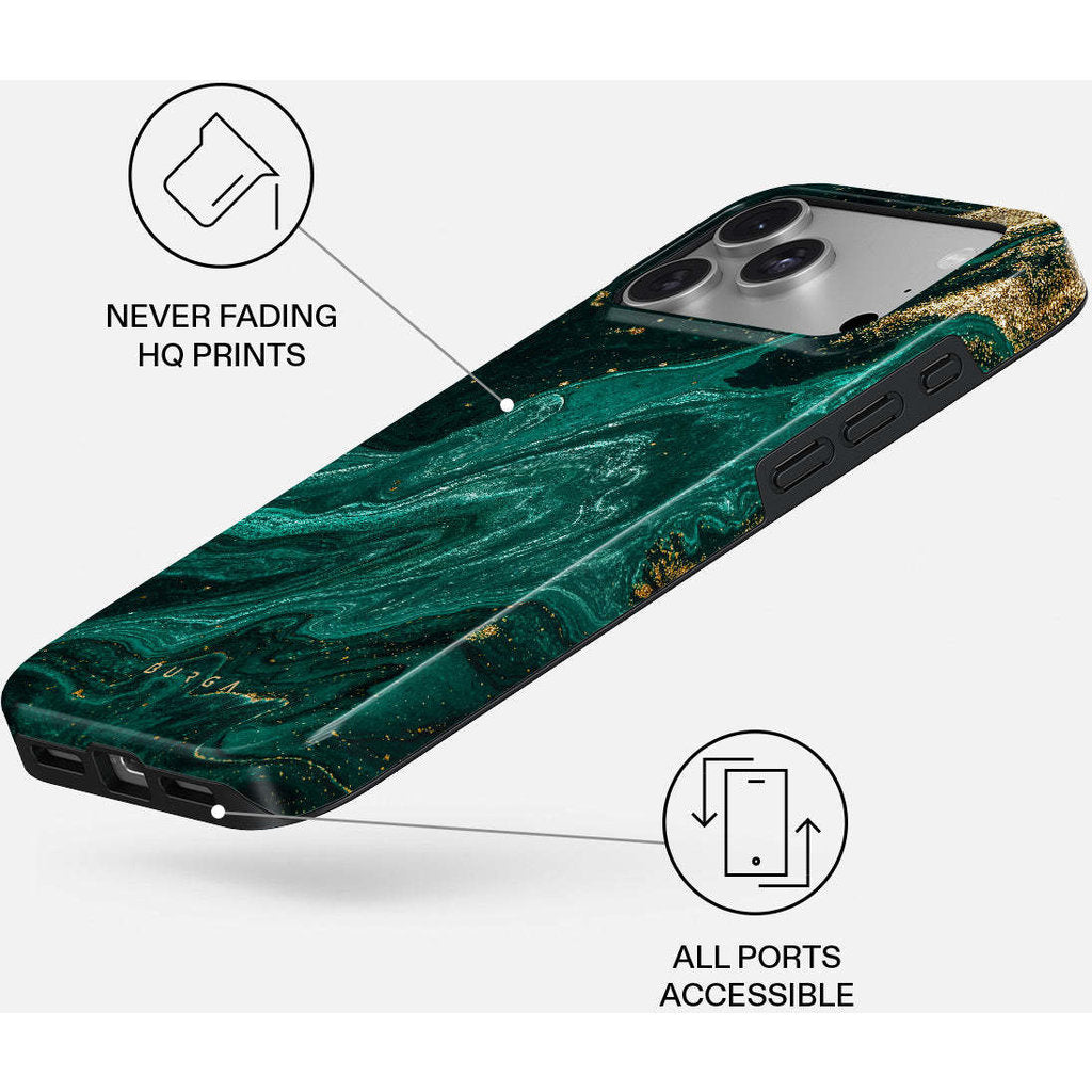 Burga Tough MagSafe Case Apple iPhone 18 Pro Max - Emerald Pool – foto 3