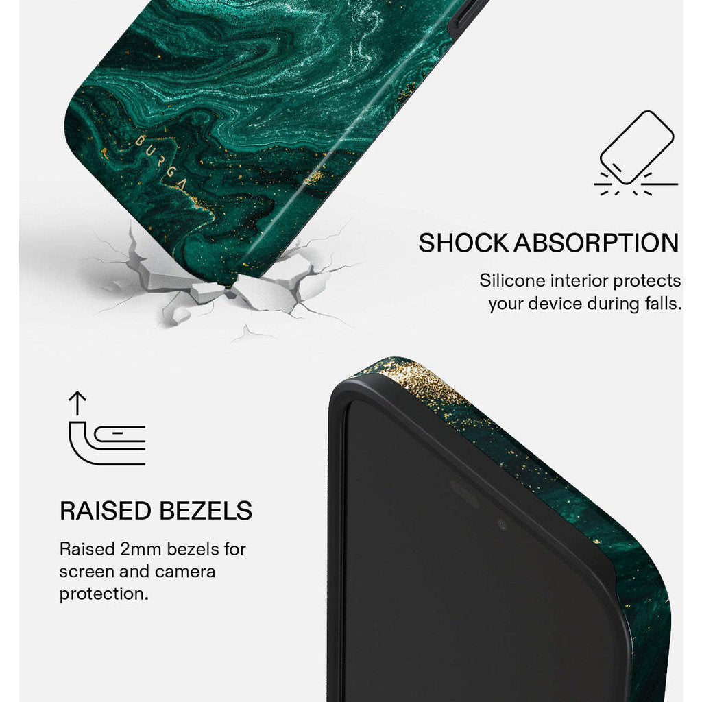 Burga Tough MagSafe Case Apple iPhone 18 Pro Max - Emerald Pool – foto 4