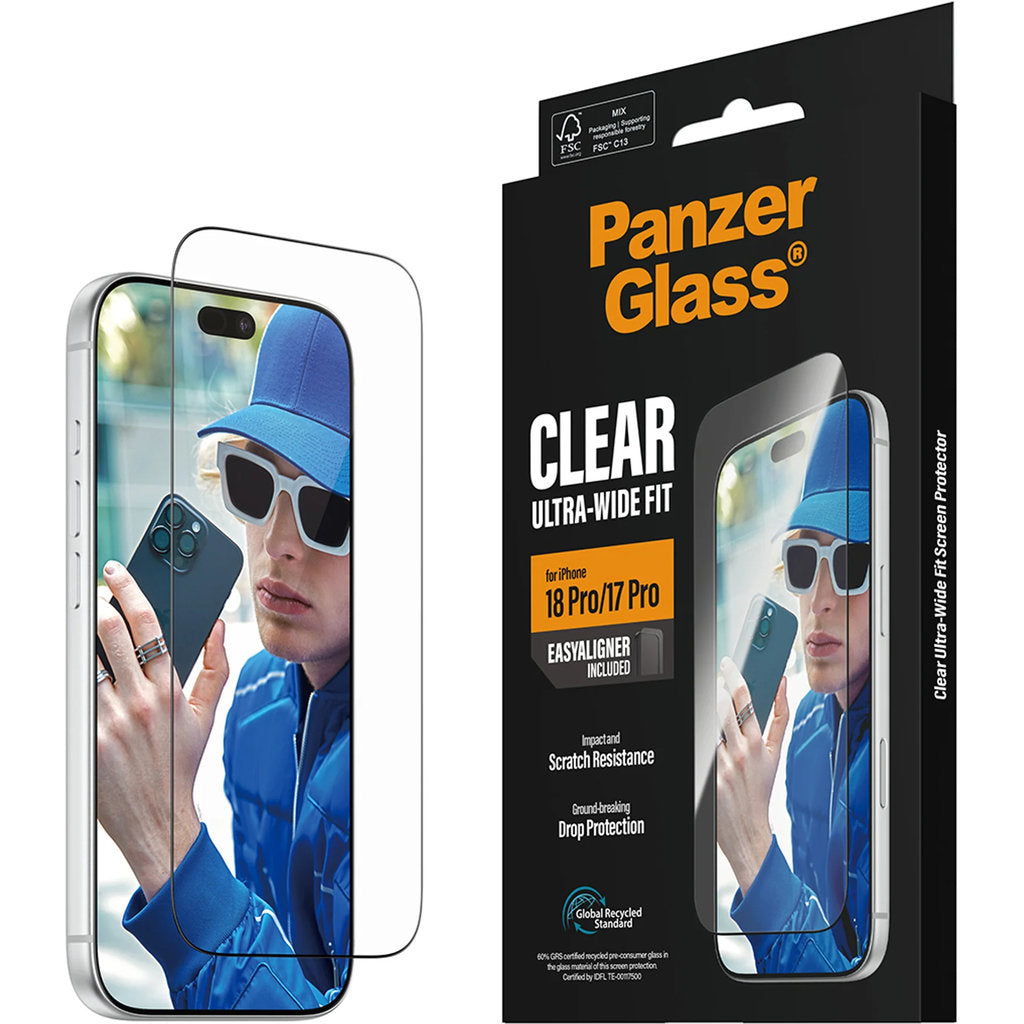 PanzerGlass Apple iPhone 18 Pro/17 Pro Ultra-Wide Fit with EasyAligner – foto 6