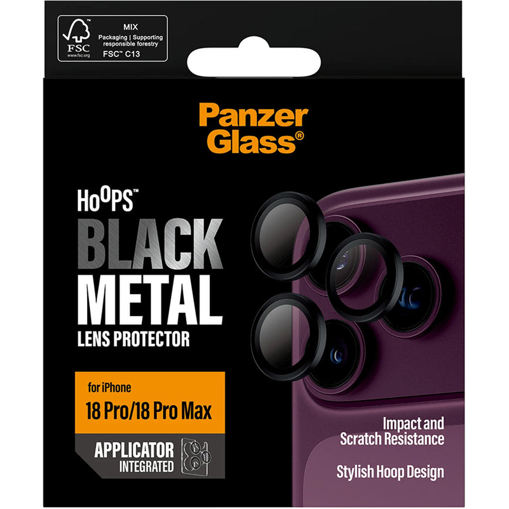 Panzerglass Hoops Apple iPhone 18 Pro/Pro Max - Black