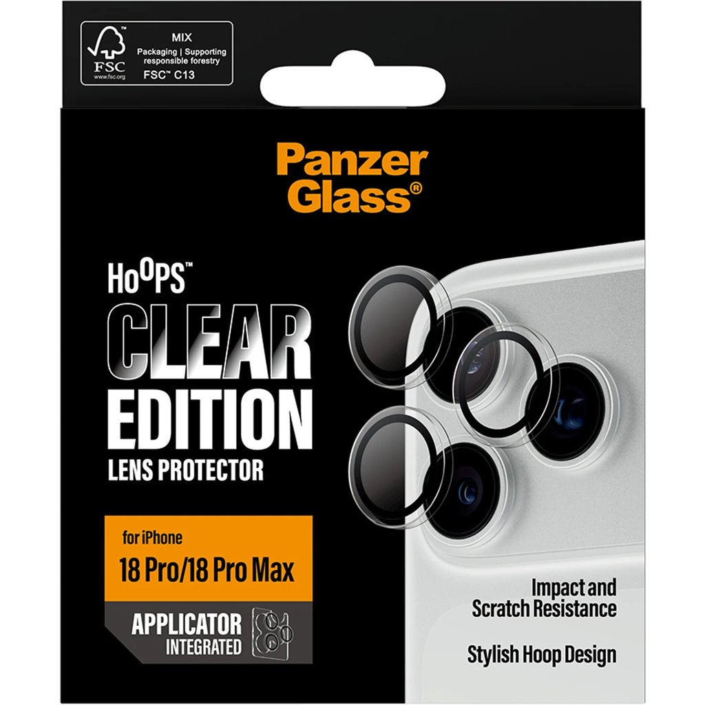 Panzerglass Hoops Apple iPhone 18 Pro/Pro Max - Transparent