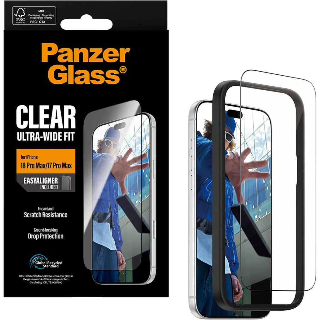 PanzerGlass Apple iPhone 18 Pro Max/17 Pro Max Ultra-Wide Fit with EasyAligner – foto 5