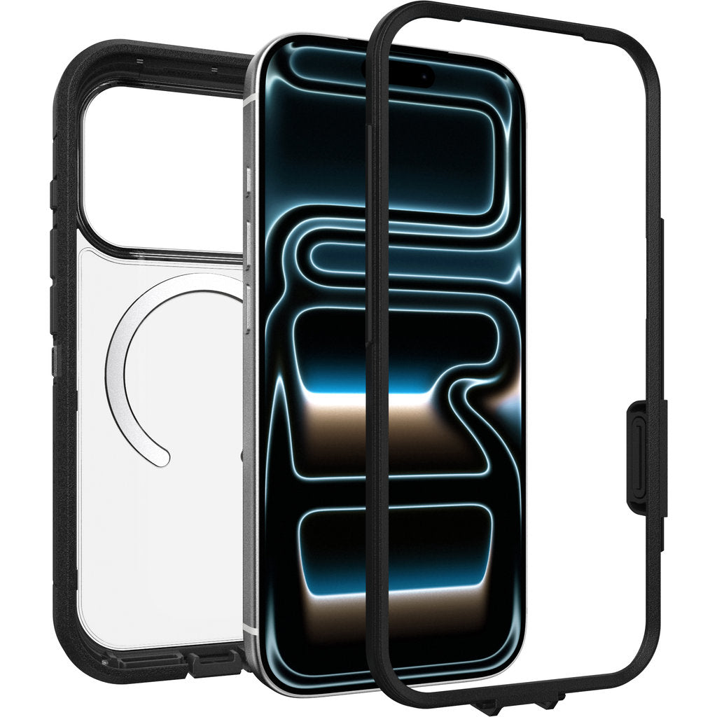 OtterBox Defender Pro XT Clear Camera Control iPhone 18 Pro/17 Pro Dark Side - Clear/Black – foto 3