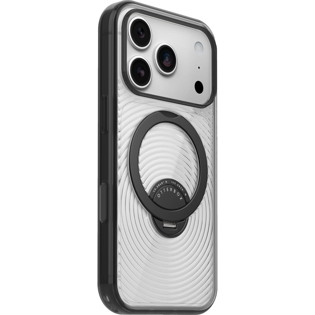 OtterBox Symmetry Stand MagSafe Camera Control iPhone 18 Pro Max/17 Pro Max Umbra - Clear/Black – foto 2