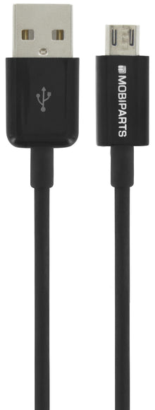 Mobiparts Micro USB to USB Cable 2.4A 3m Black (Bulk)