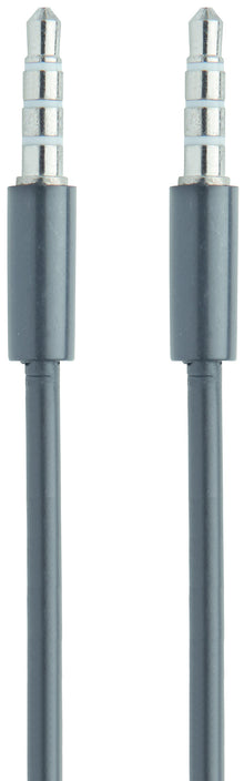 Mobiparts AUX Cable 3.5 mm to 3.5 mm Black (1 meter)