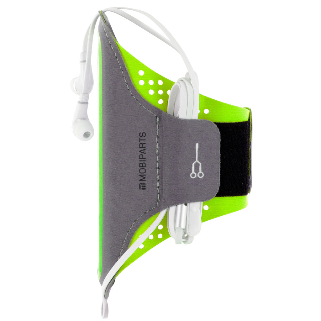 Mobiparts Comfort Fit Sport Armband Apple iPhone 5/5S/SE Neon Green