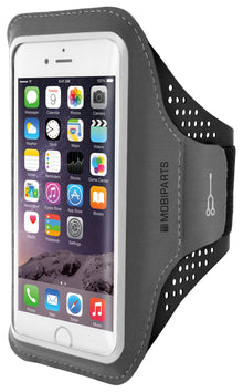 Mobiparts Comfort Fit Sport Armband Apple iPhone 6/6S/7/8/SE (2020/2022) Black