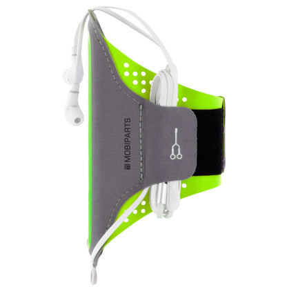 Mobiparts Comfort Fit Sport Armband Size M Neon Green