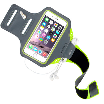 Mobiparts Comfort Fit Sport Armband Size M Neon Green
