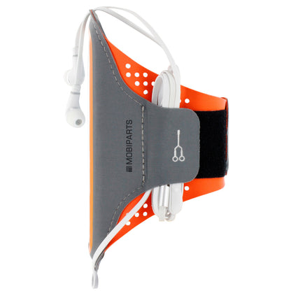 Mobiparts Comfort Fit Sport Armband Size M Neon Orange