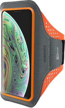 Mobiparts Comfort Fit Sport Armband Apple iPhone X/XS Neon Orange