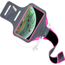 Mobiparts Comfort Fit Sport Armband Apple iPhone X/XS Neon Pink