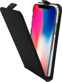 Mobiparts Premium Flip TPU Case Apple iPhone X/XS Black