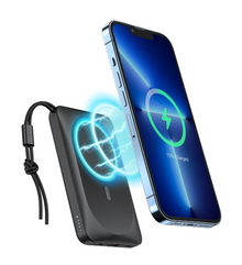 Veger Magsafe(15W) Powerbank (Wit)  MagOn 10000mAh + PD20W