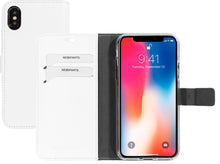 Mobiparts Saffiano Wallet Case Apple iPhone X/XS White