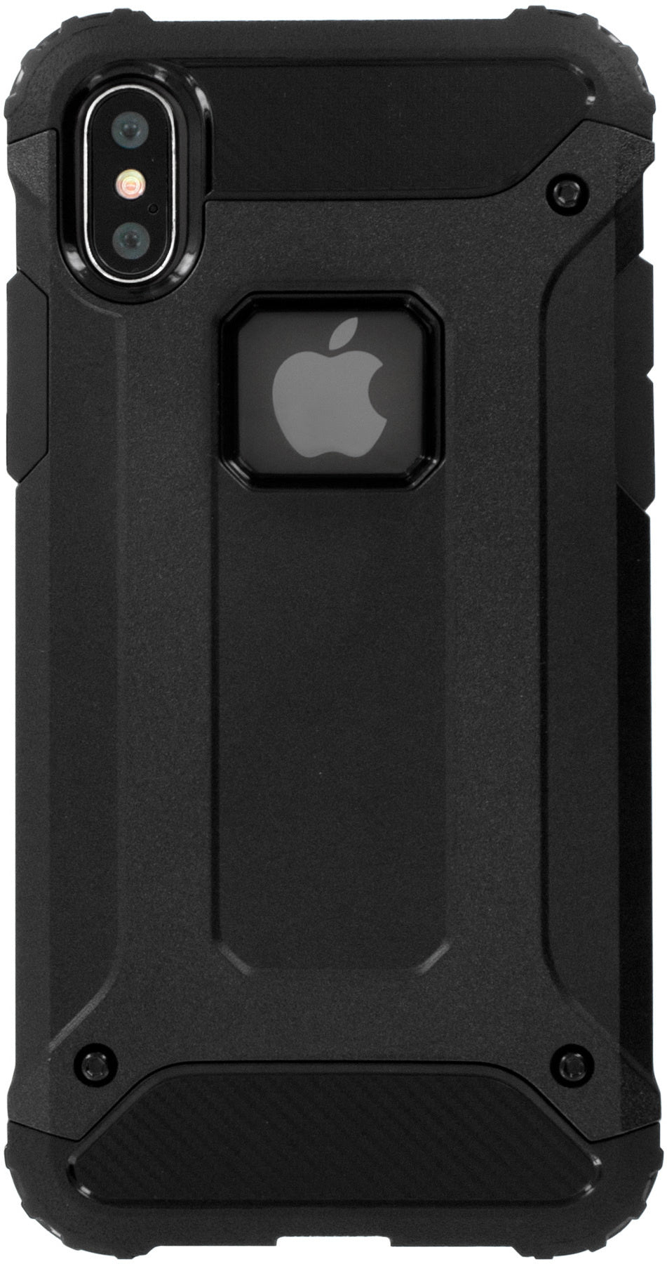 Mobiparts Rugged Shield Case Apple iPhone X/XS Black (Bulk)