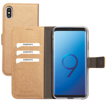 Mobiparts Saffiano Wallet Case Apple iPhone XS Max Copper