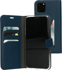 Mobiparts Classic Wallet Case Apple iPhone 11 Pro Max Blue
